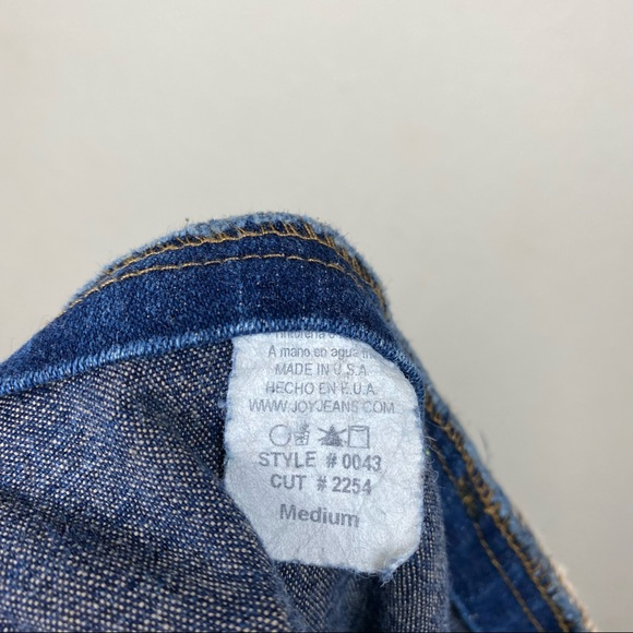 Joy jeans y2k blue bootcut front back pockets size Medium - Picture 2 of 5